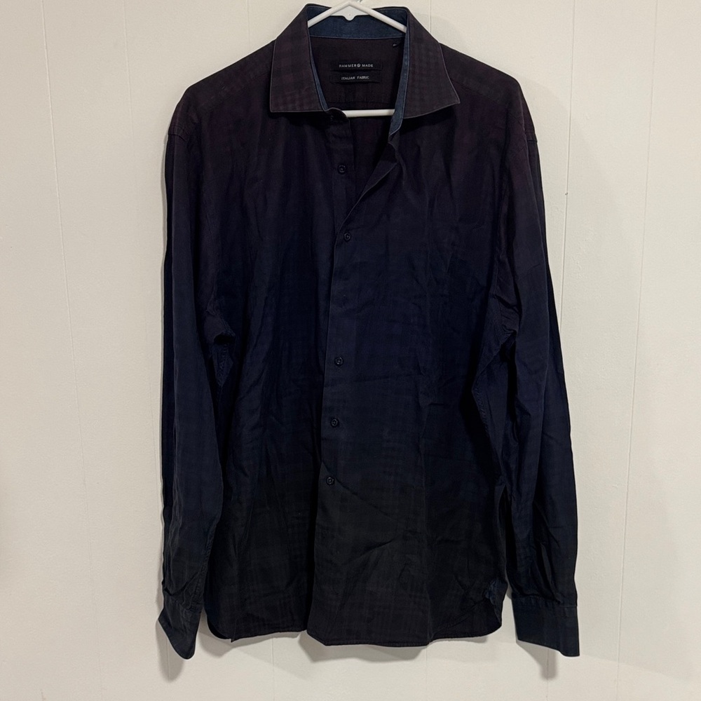 Kenneth Cole Black Dress Shirt